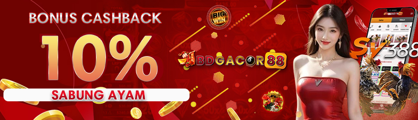 Cashback Sabung Ayam 10%	