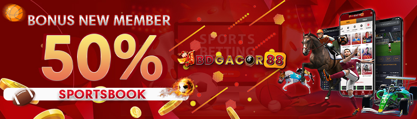 Bonus New Member Sportsbook 50%	