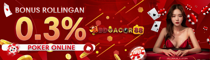 Bonus Rollingan Poker 0.3%